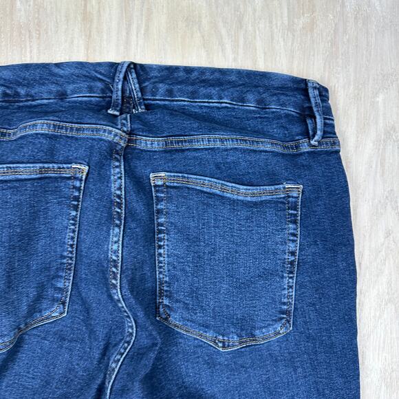 Good American Good Legs Skinny High Rise Stretch Casual Everyday Denim Jeans 16 - Picture 16 of 16